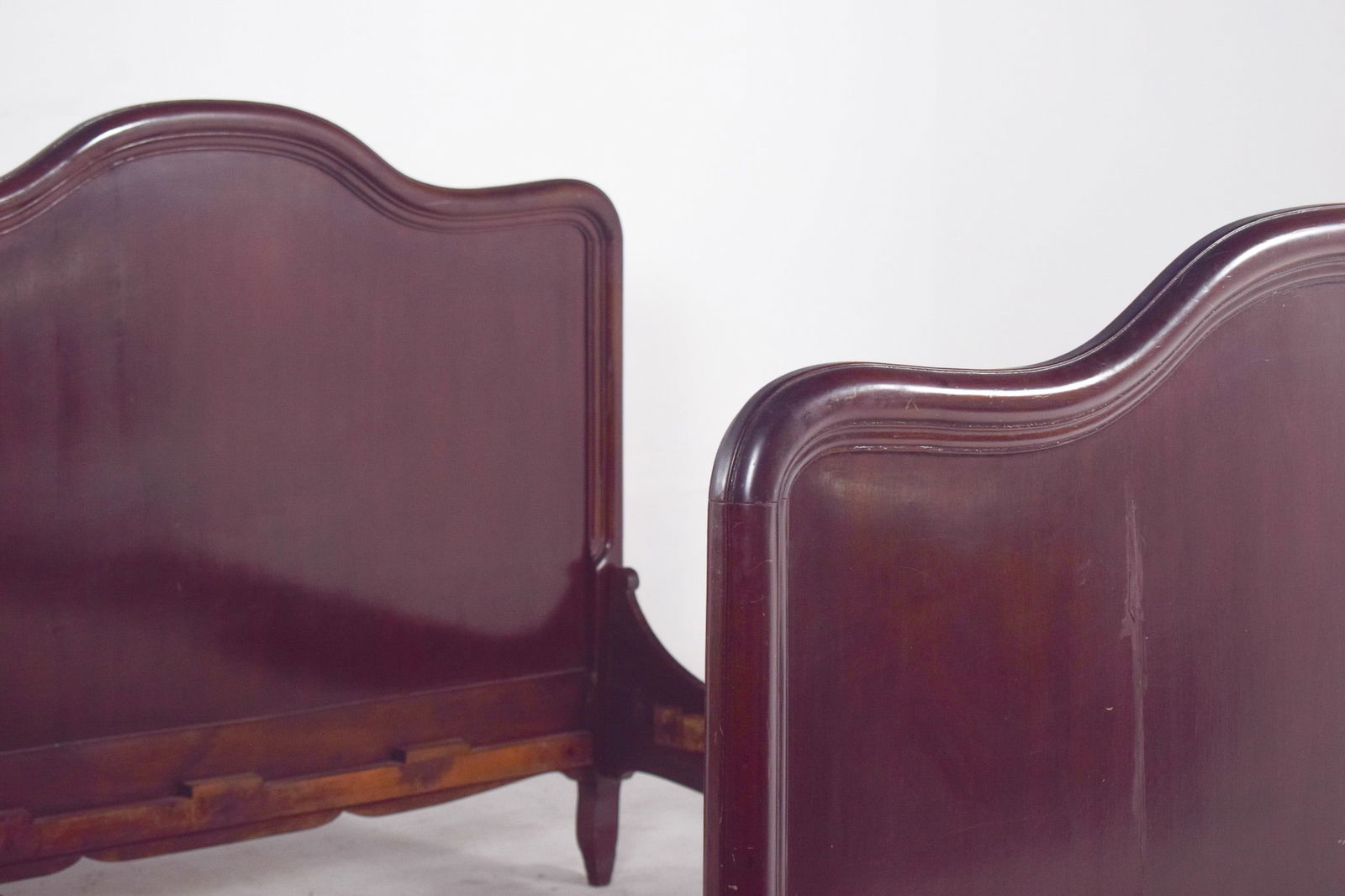 Louis XV French Bed in Mahogany, 1890 - 6