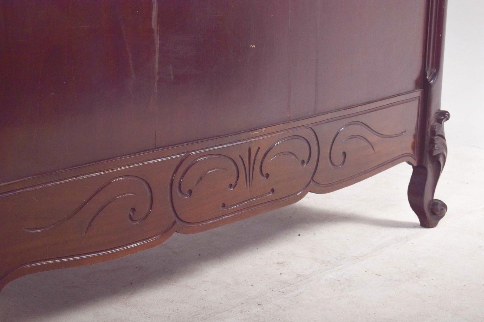 Louis XV French Bed in Mahogany, 1890 - 7