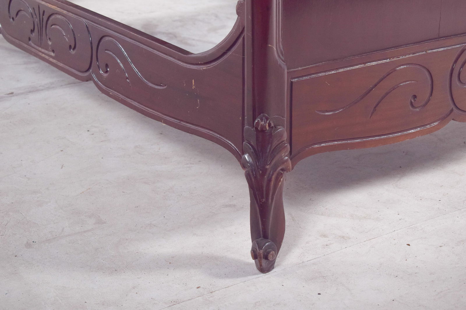 Louis XV French Bed in Mahogany, 1890 - 8