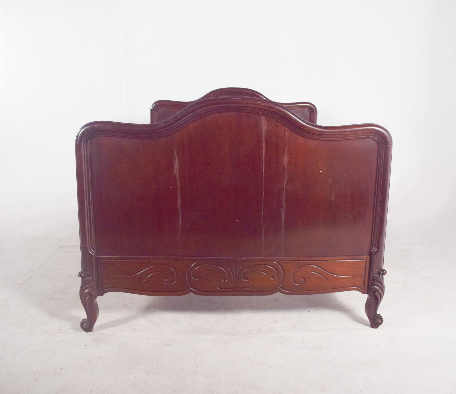 Louis XV French Bed in Mahogany, 1890 - 9