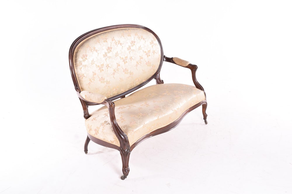 Antique Louis XV Rosewood Sofa, France - 2