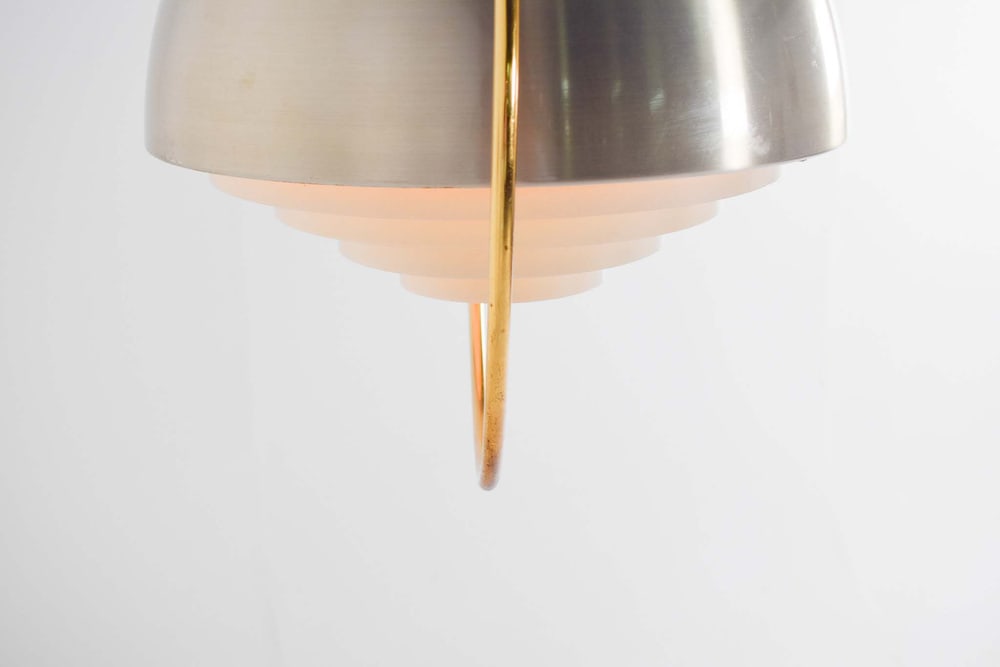 Mid-Century Space Age Pendant Light, Denmark, 1970s - 4