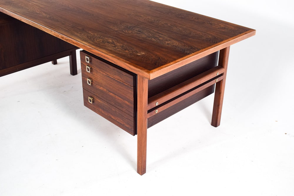 Rosewood Desk by Arne Vodder for Sibast, 1960 - 11