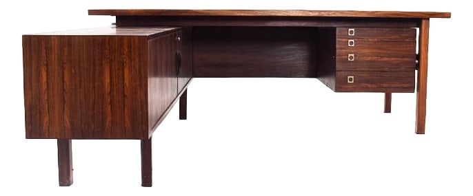 Rosewood Desk by Arne Vodder for Sibast, 1960 (1 of 11)