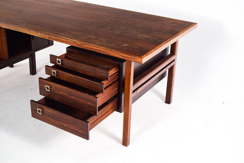 Rosewood Desk by Arne Vodder for Sibast, 1960 - 7