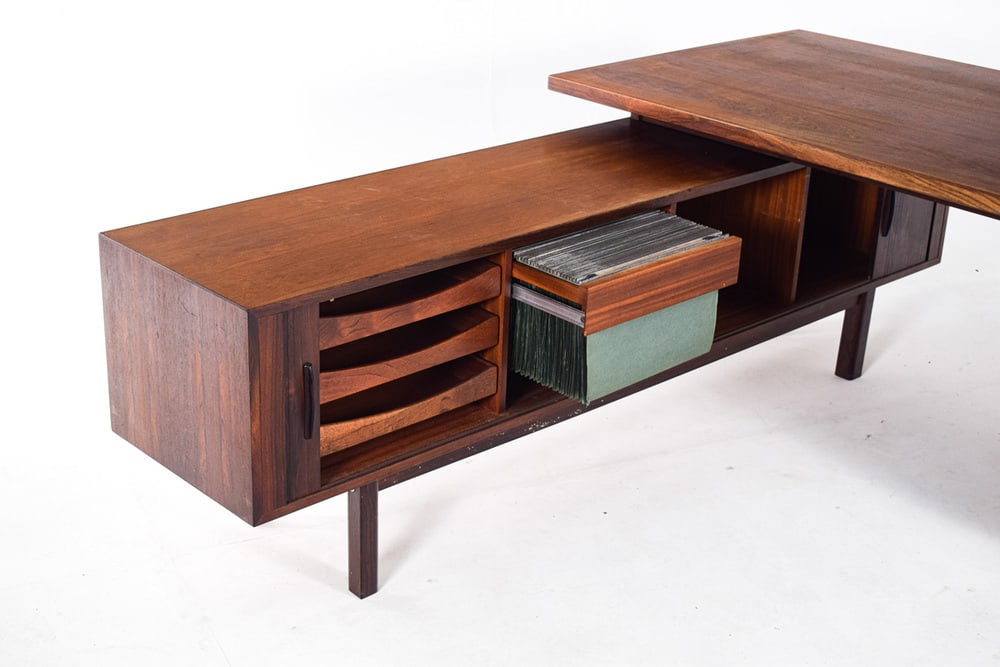 Rosewood Desk by Arne Vodder for Sibast, 1960 - 9