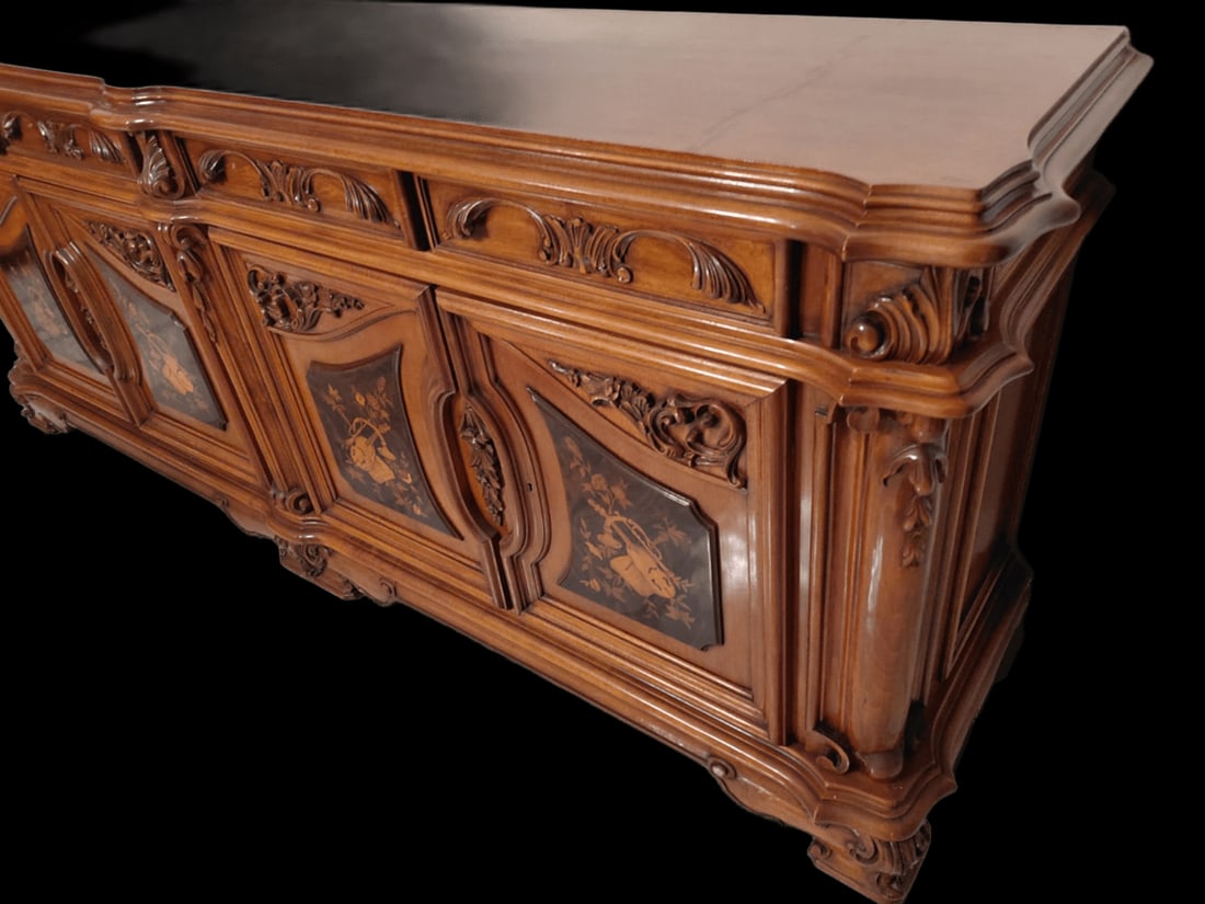 Bookcase and Sideboard from Cantù, 1970s, Set of 2 - 11