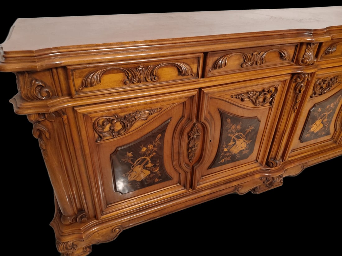 Bookcase and Sideboard from Cantù, 1970s, Set of 2 - 14