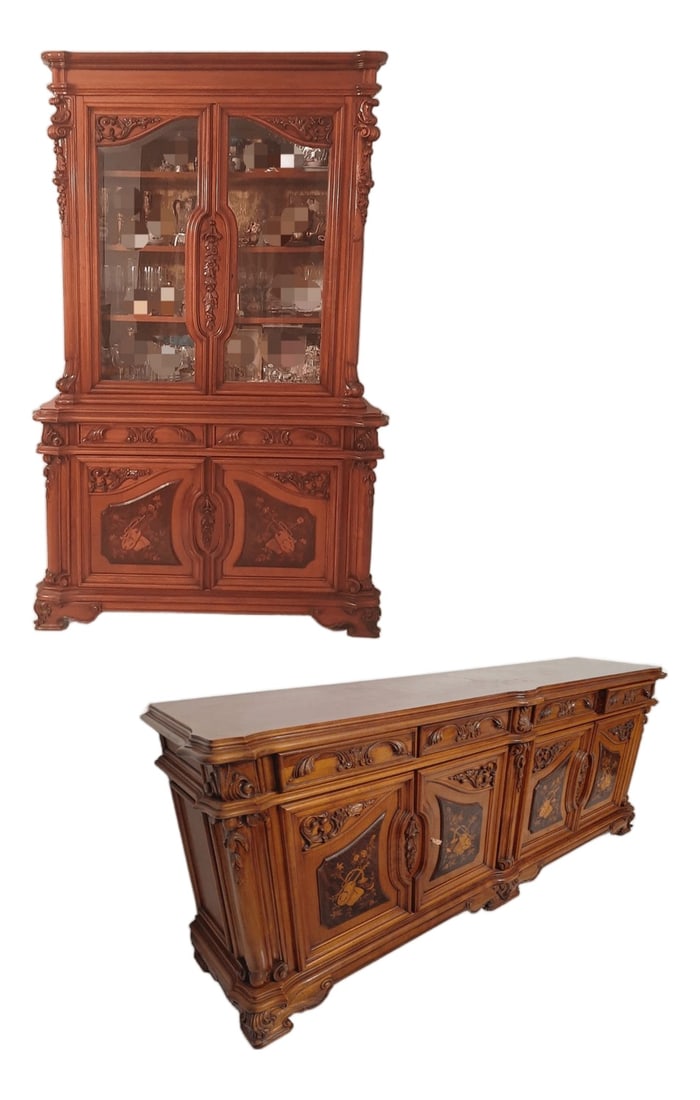 Bookcase and Sideboard from Cantù, 1970s, Set of 2 (1 of 20)