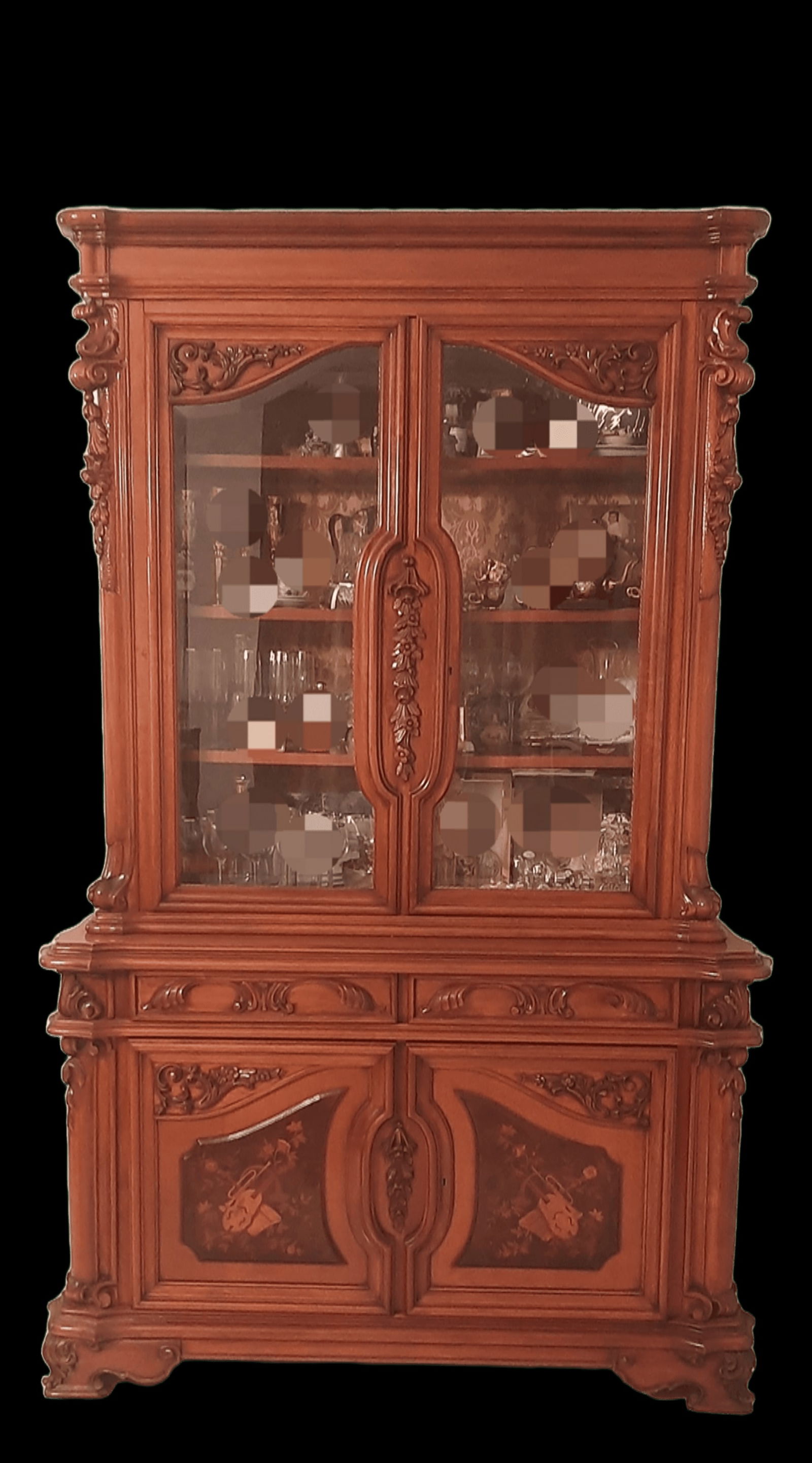 Bookcase and Sideboard from Cantù, 1970s, Set of 2 - 5