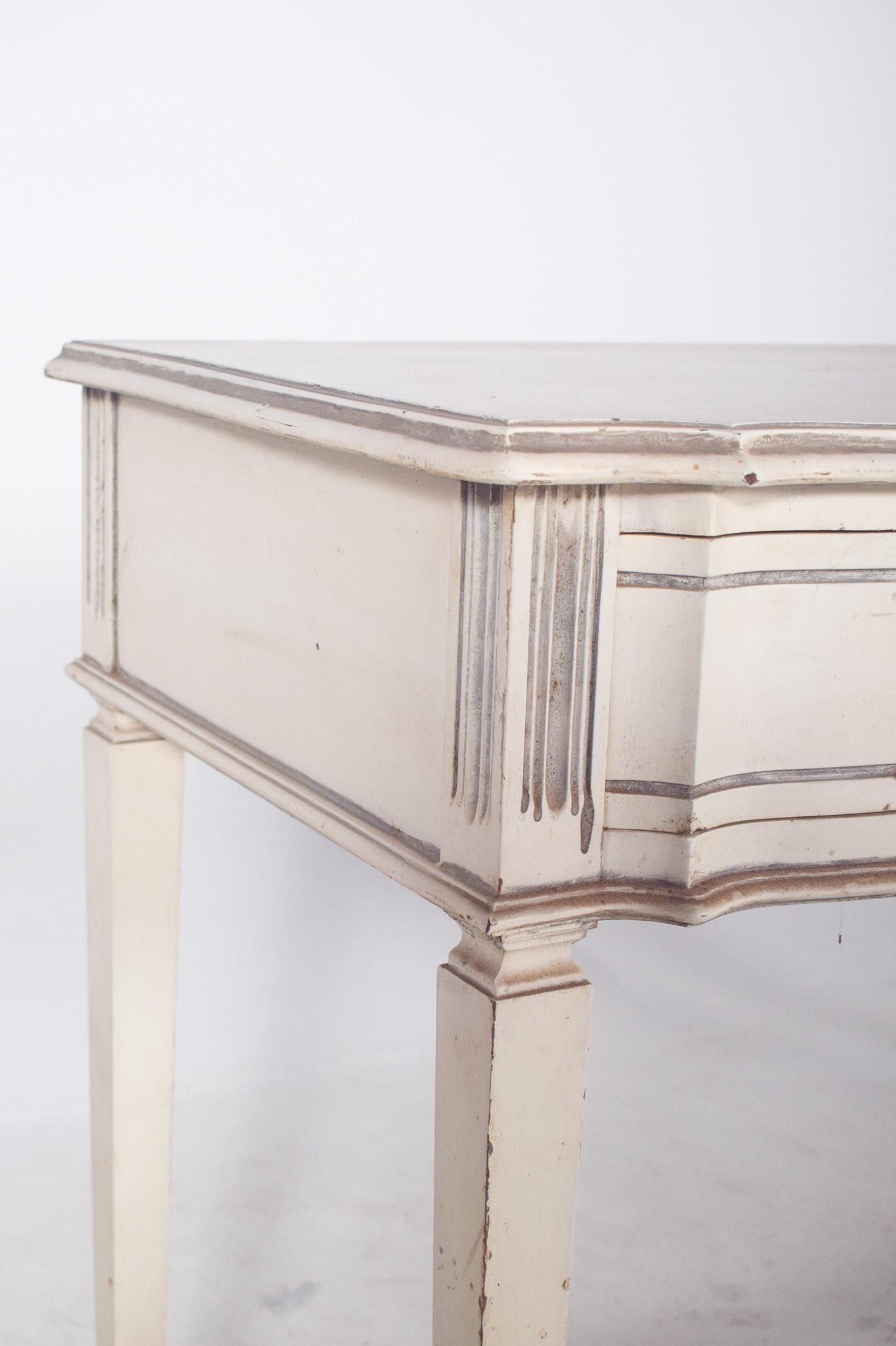 Portuguese White Painted Console, 1890s - 6