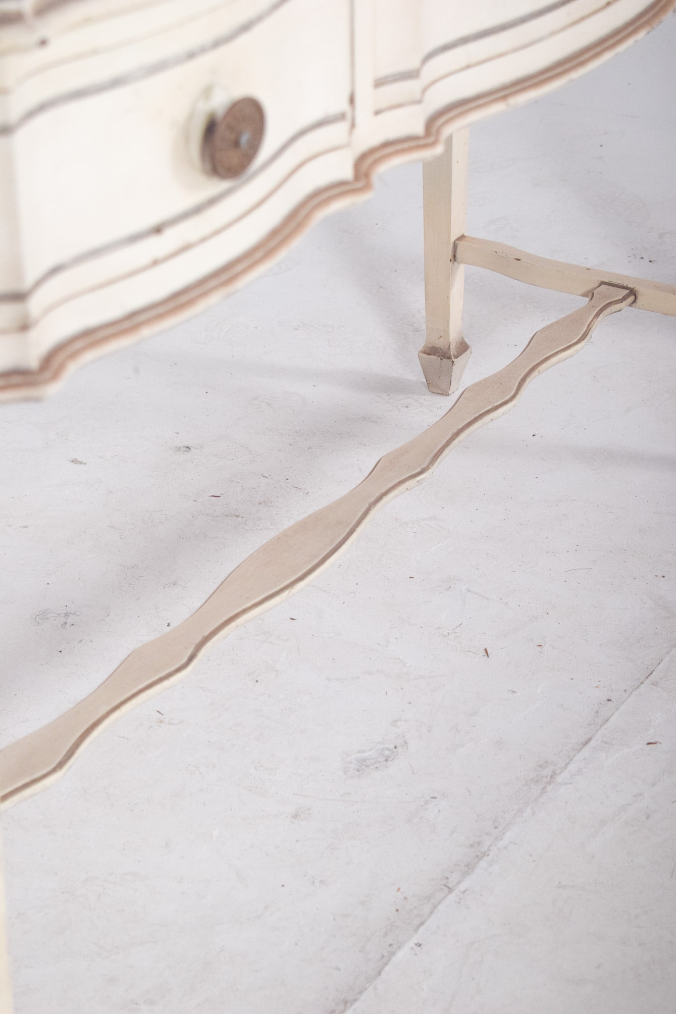 Portuguese White Painted Console, 1890s - 8