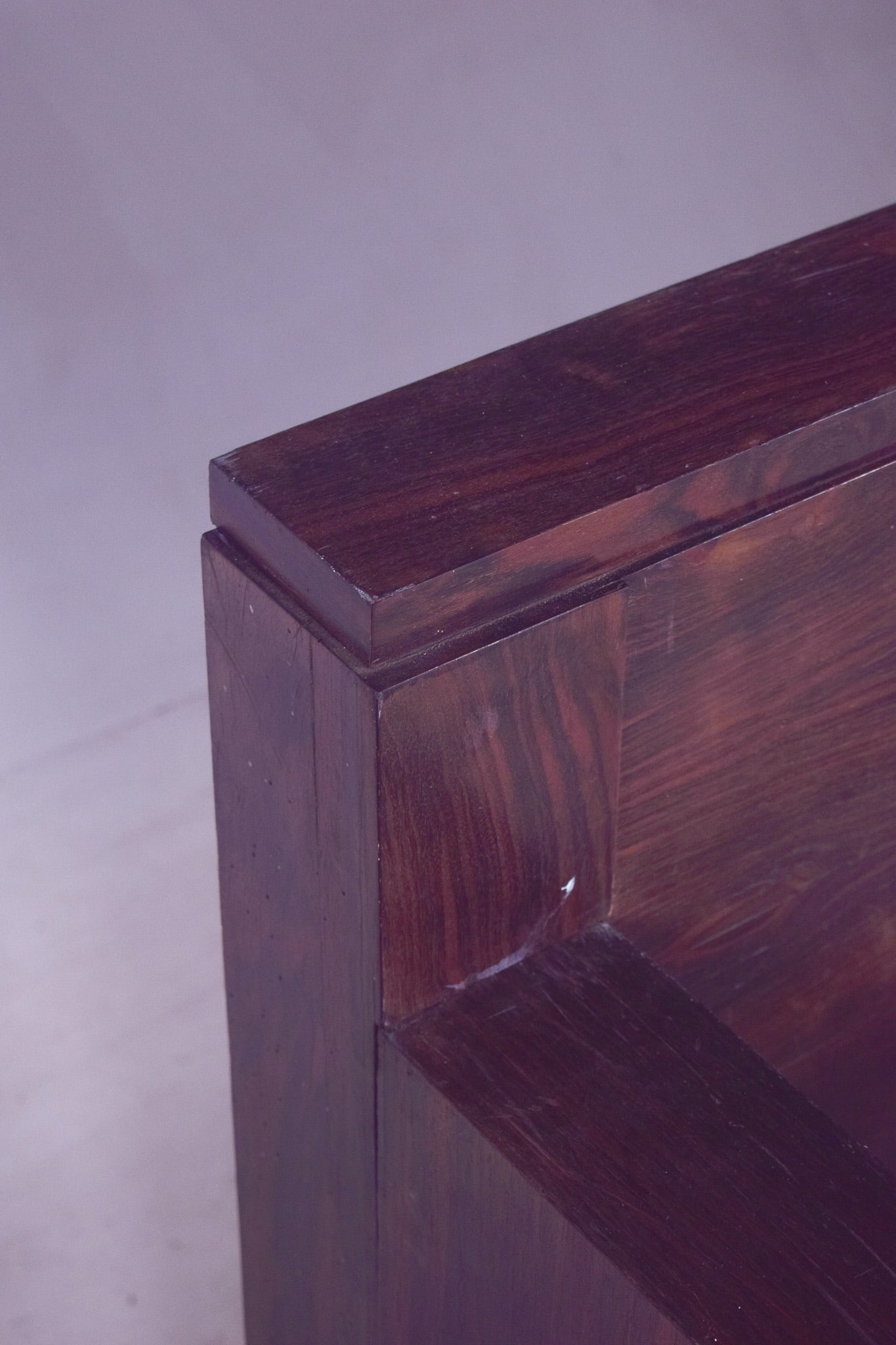 Art Deco French Macassar Veneered Sofa Bed, 1920 - 2