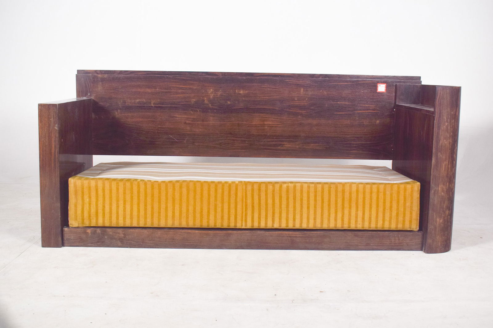 Art Deco French Macassar Veneered Sofa Bed, 1920 - 5