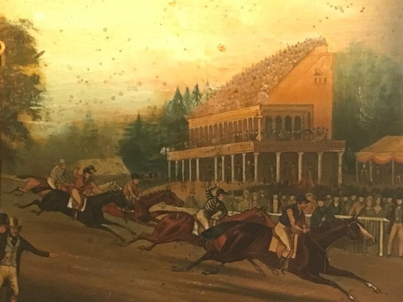 Wood Lacquered Boxes with Landscape Scenes, Set of 5 - 4