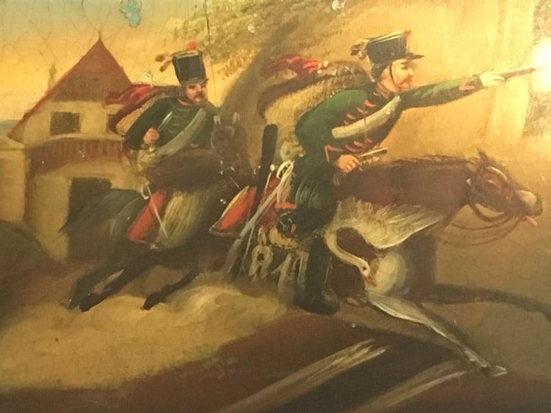 Wood Lacquered Boxes with Landscape Scenes, Set of 5 - 5