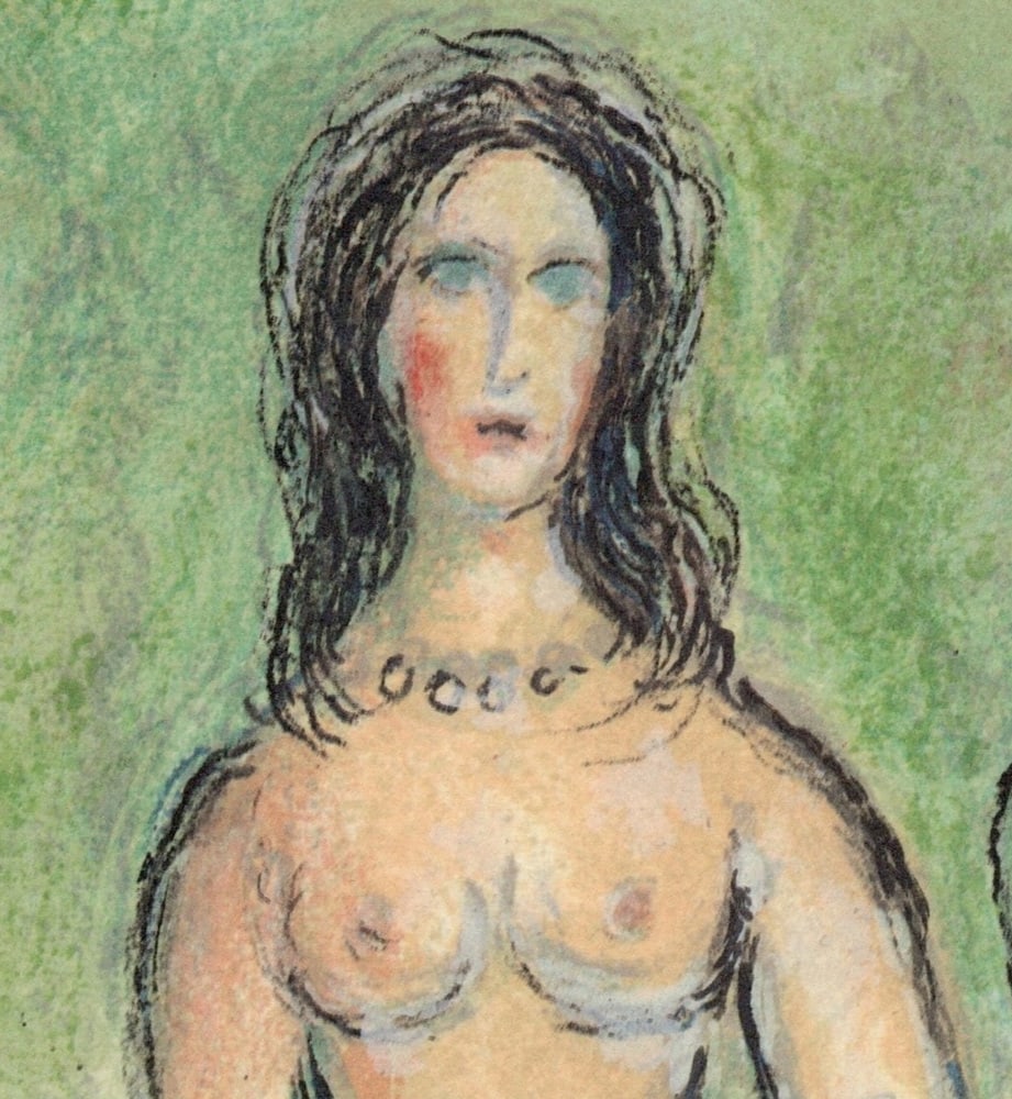 M. Chagall, Ulysses before Nausicaa from Odyssey - 7