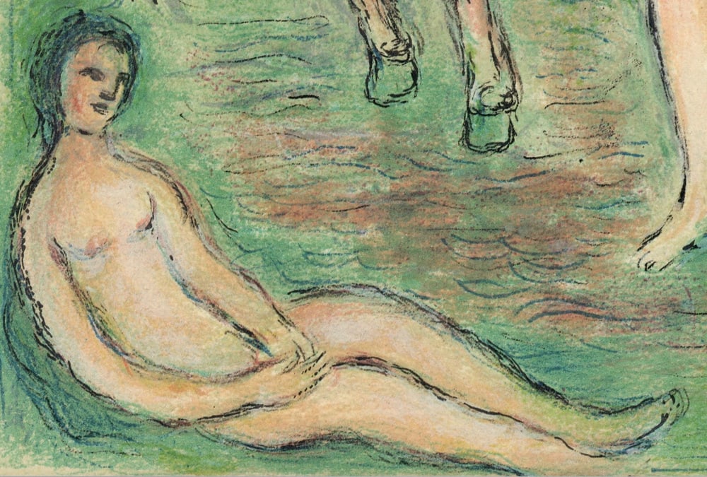 M. Chagall, Ulysses before Nausicaa from Odyssey - 9