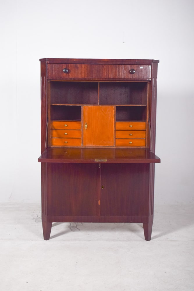 Portuguese Abattant Desk, 1890s - 2