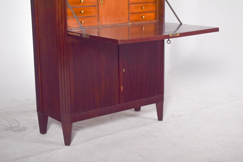 Portuguese Abattant Desk, 1890s - 8