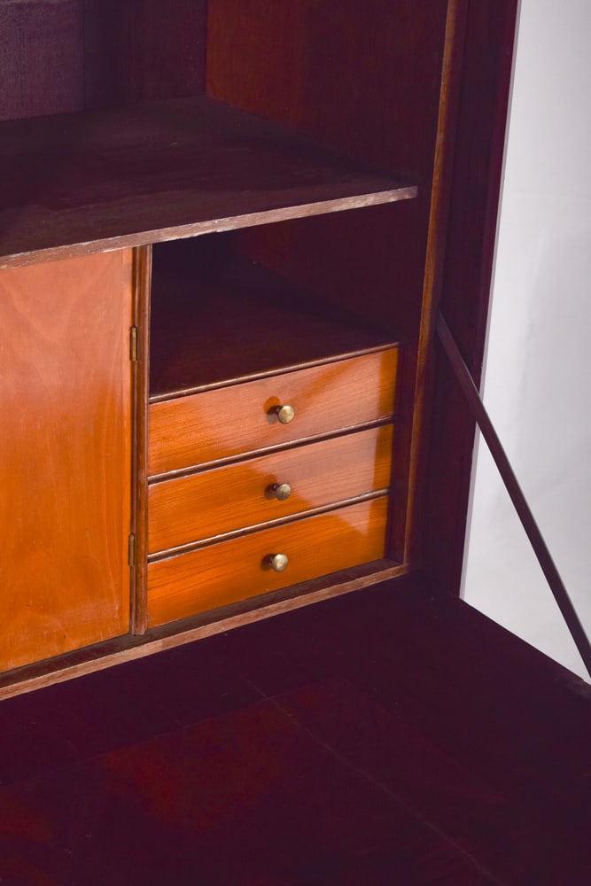 Portuguese Abattant Desk, 1890s - 9