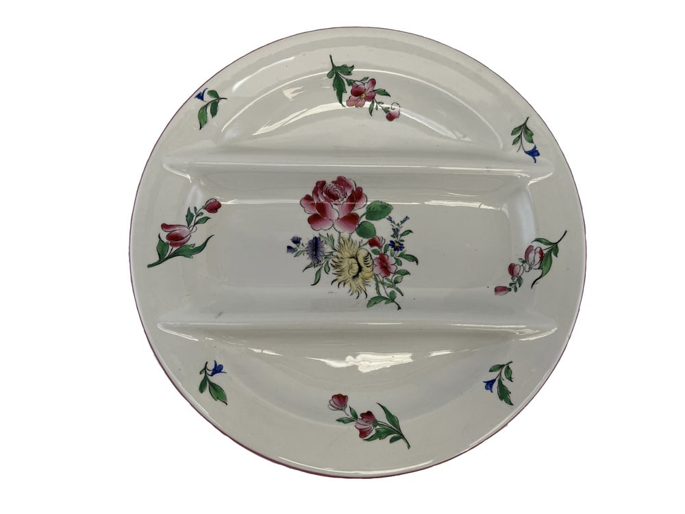 Asparagus Plates in Luneville Earthenware, Set of 6 - 7