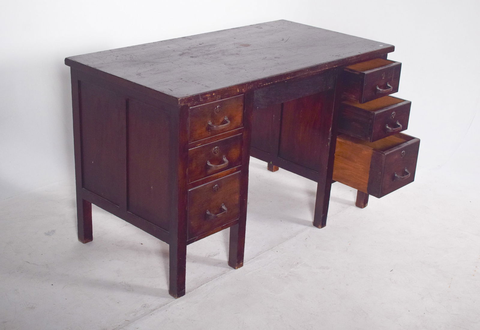 Mid-Century Portuguese Desk from Olaio, 1950 - 7