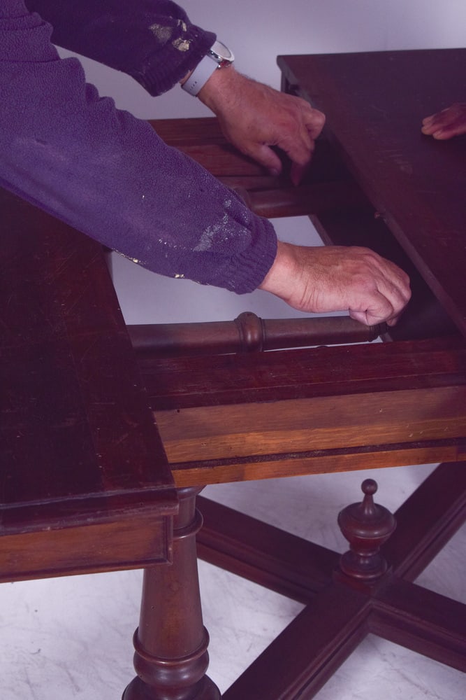 European Square Extendable Dining Table, 1890s - 12