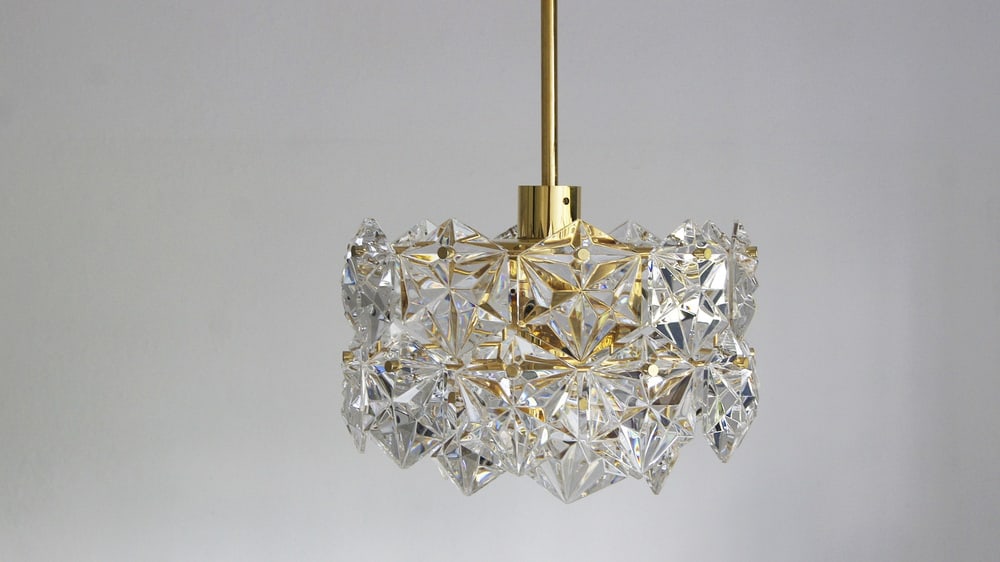 Chandelier Royal Kristall from Kinkeldey, 1960s - 3