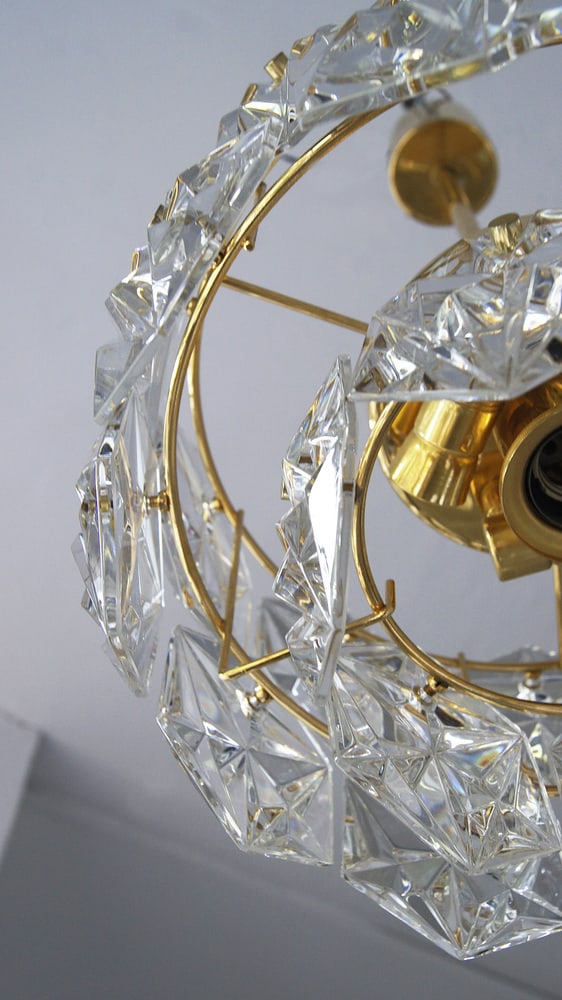 Chandelier Royal Kristall from Kinkeldey, 1960s - 7