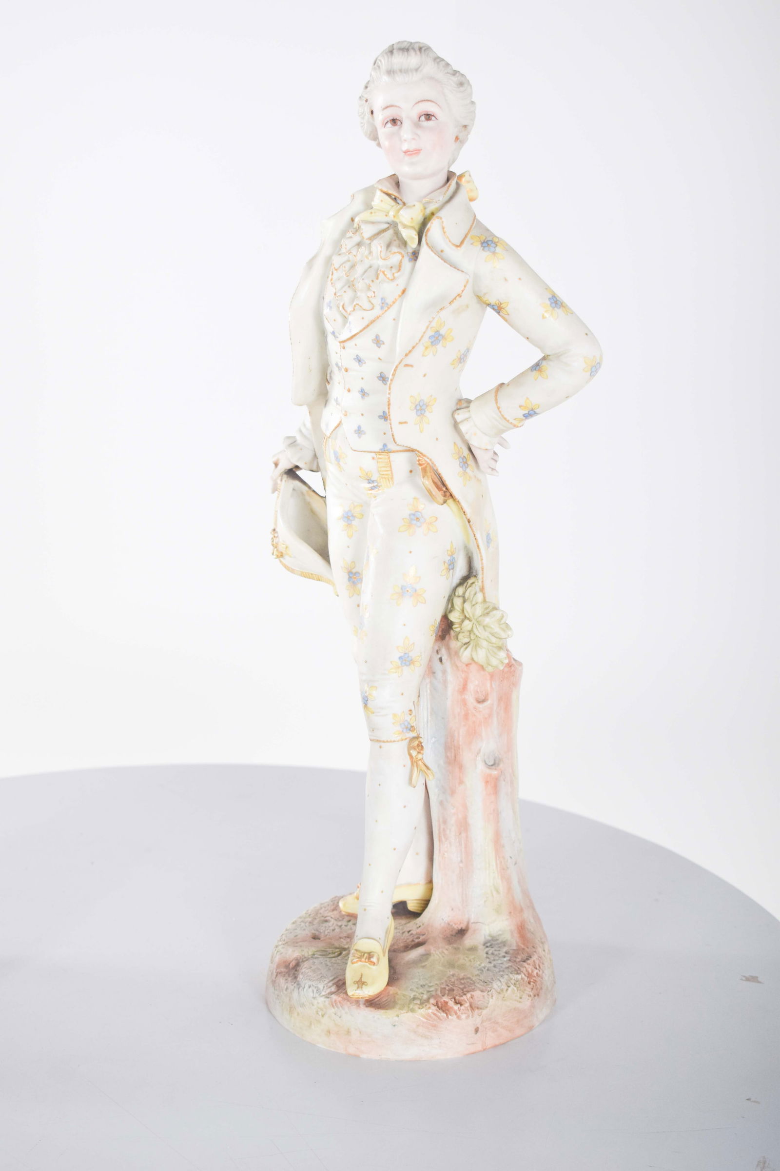 European Porcelain Statuettes, 1910, Set of 2 - 2