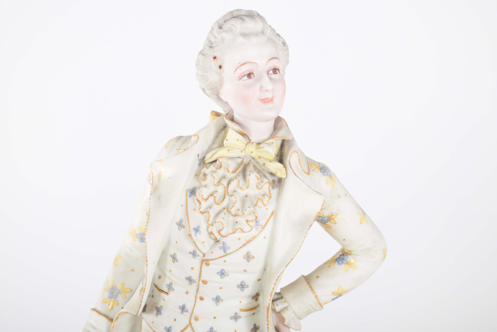 European Porcelain Statuettes, 1910, Set of 2 - 6