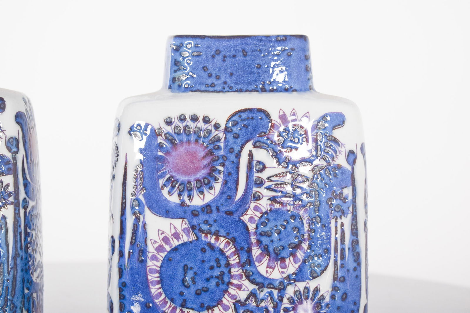 Pottery Tenera Vases from Royal Copenhagen, Set of 2 - 2