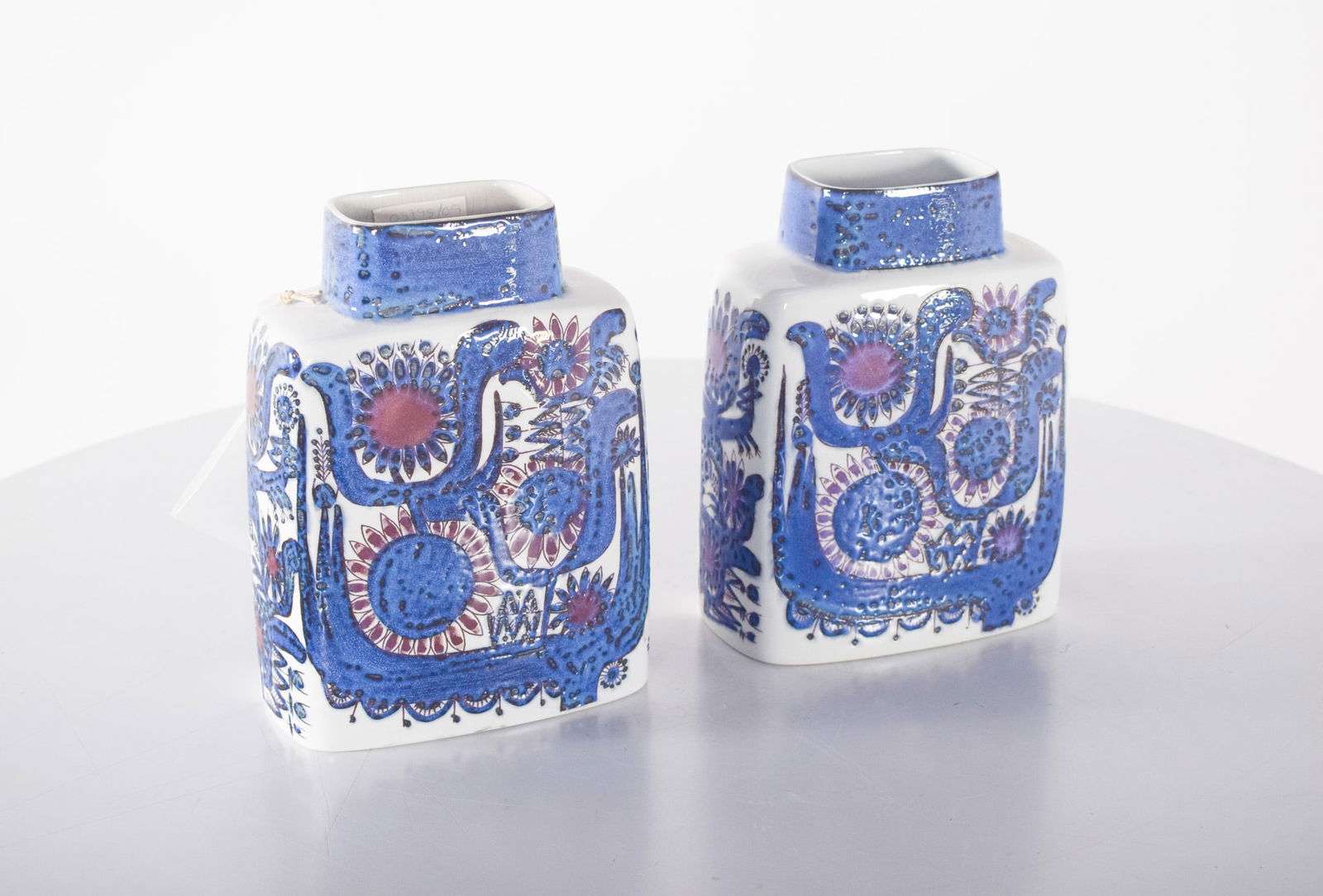Pottery Tenera Vases from Royal Copenhagen, Set of 2 - 3