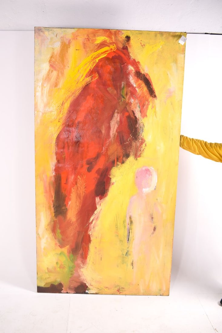 Abstract Painting, M. Thomsen, 1994, Acrylic on Canvas - 3