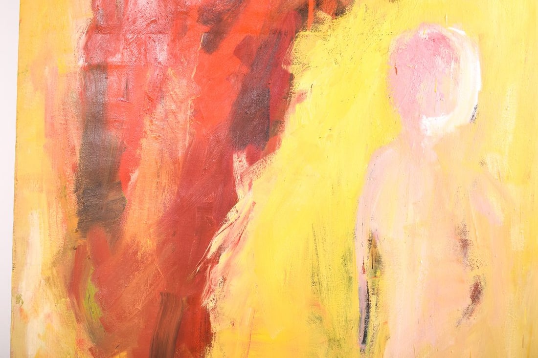 Abstract Painting, M. Thomsen, 1994, Acrylic on Canvas - 4