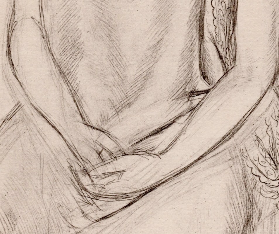 Matisse, Sitting Girl, 1920, Lithograph - 4