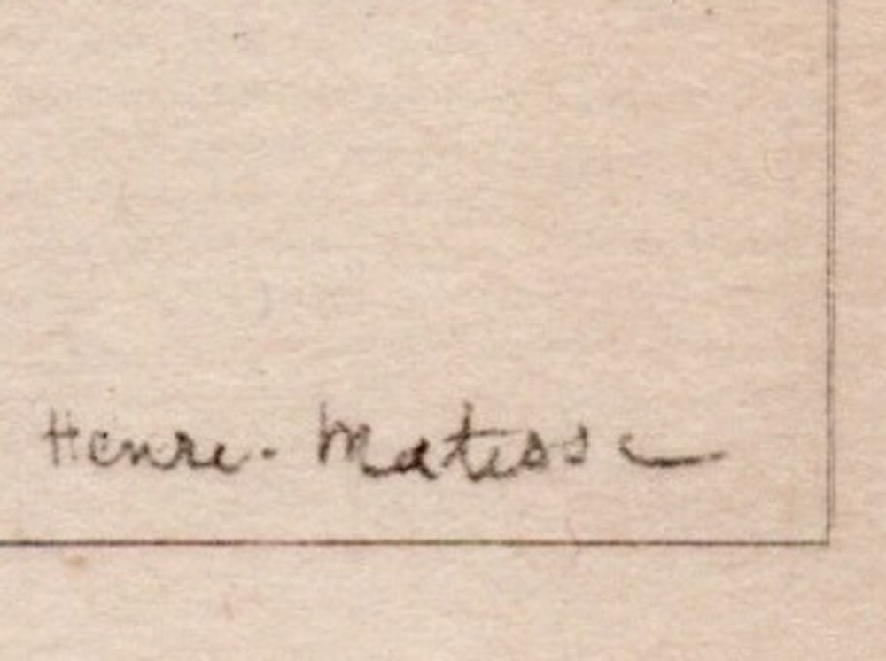 Matisse, Sitting Girl, 1920, Lithograph - 8