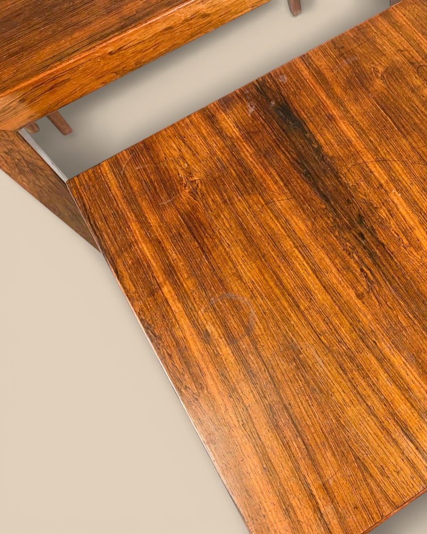 Nesting Tables by Haslev Møbelsnedkeri, 1960s, Set of 3 - 5