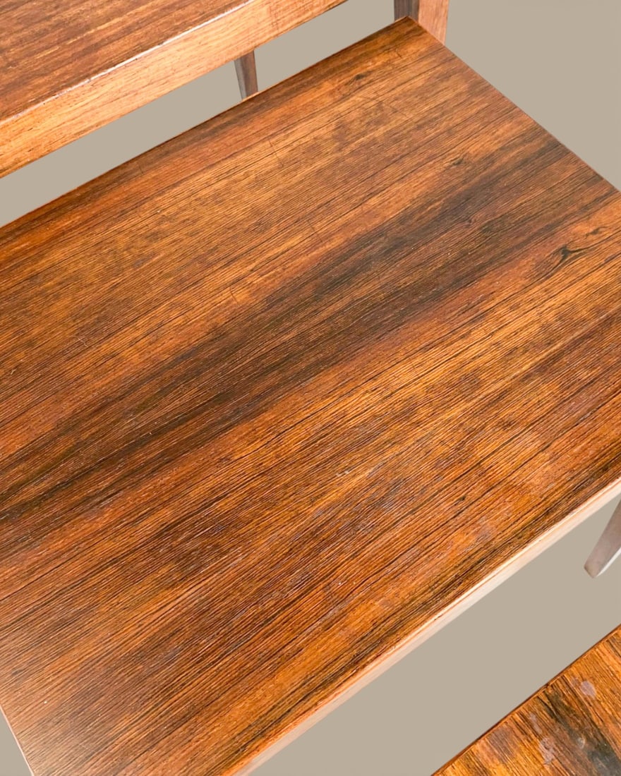 Nesting Tables by Haslev Møbelsnedkeri, 1960s, Set of 3 - 6