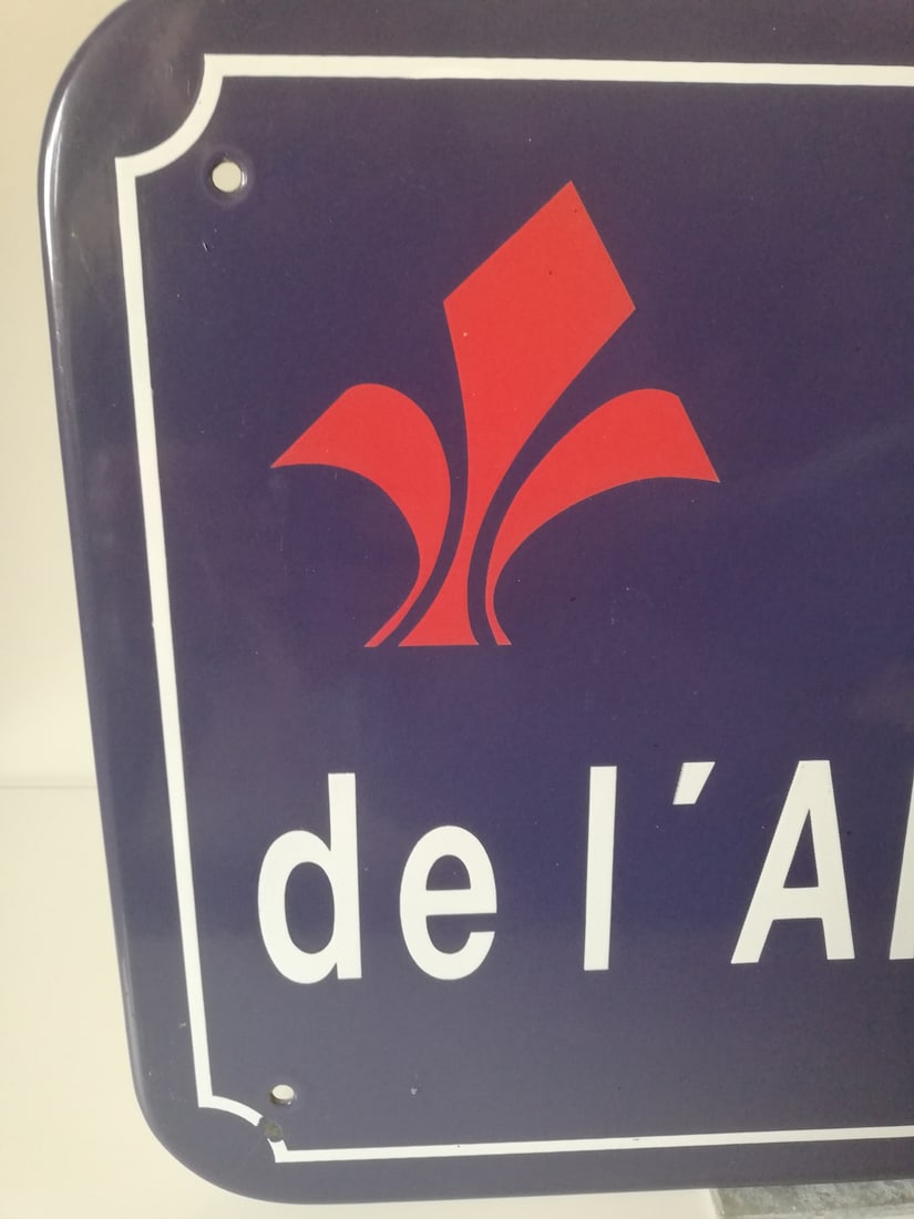 French Enamel Street Sign - 3