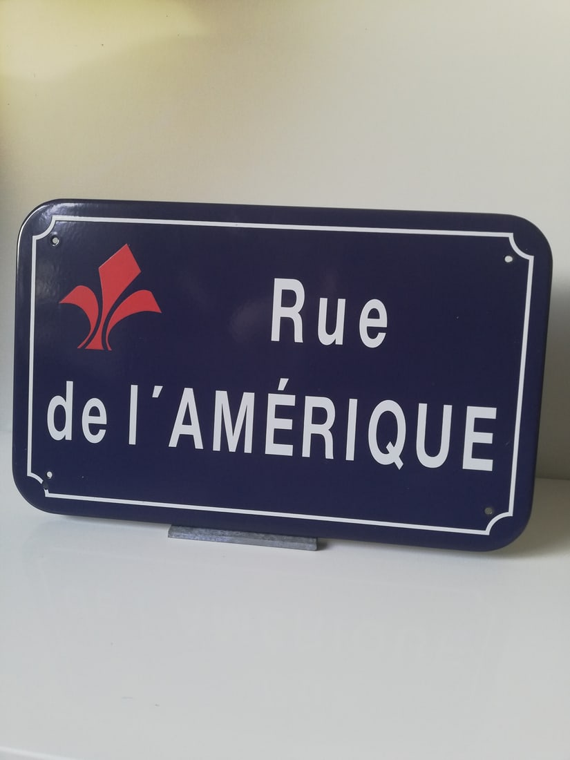 French Enamel Street Sign - 4