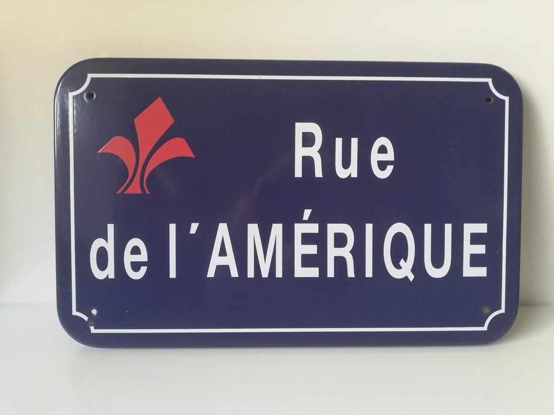 French Enamel Street Sign - 8