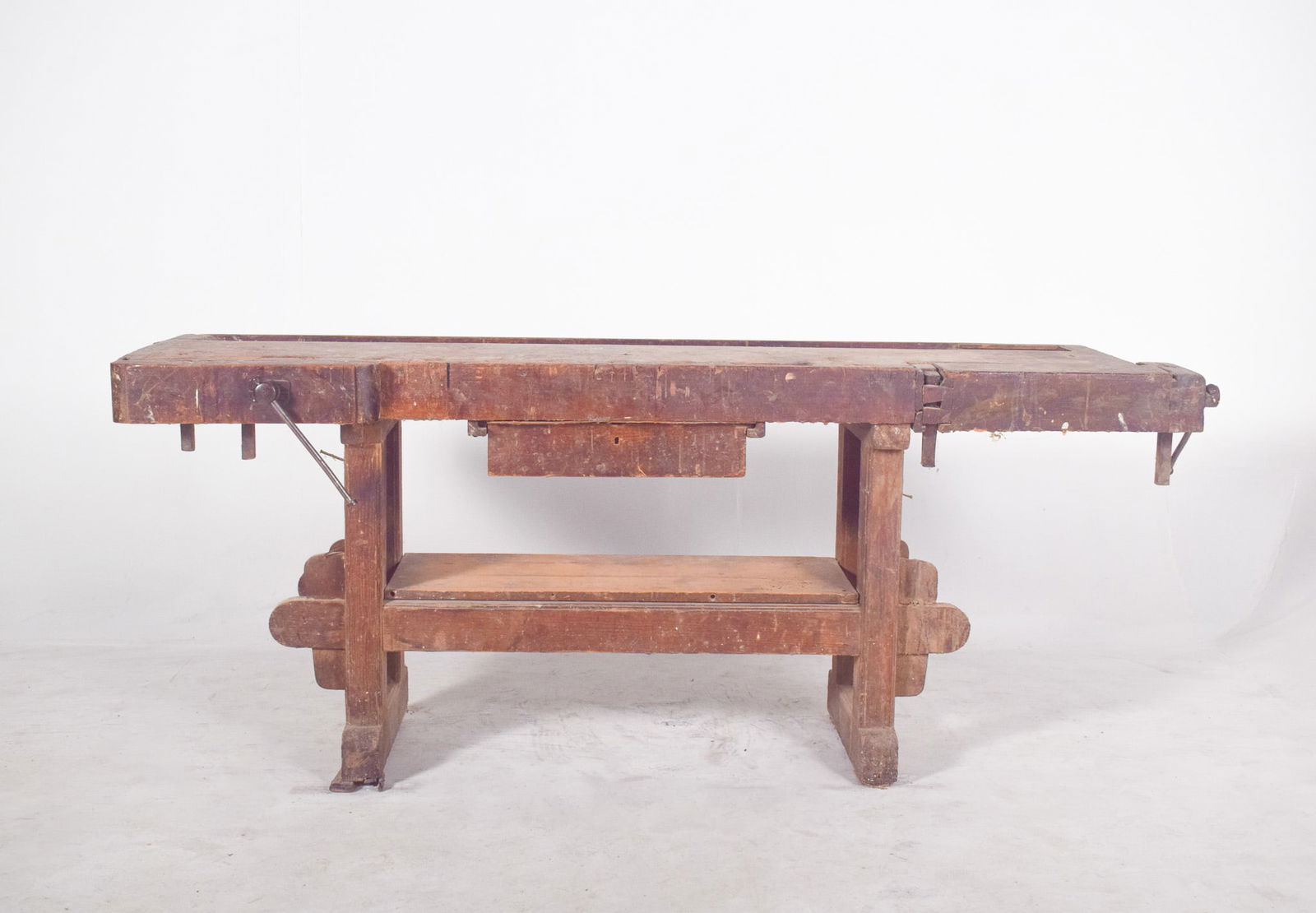 Portuguese Woodworkers Workbench, 1950s - 3