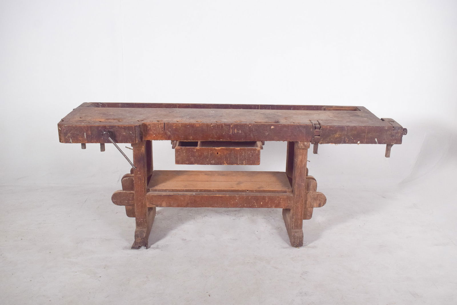 Portuguese Woodworkers Workbench, 1950s - 5