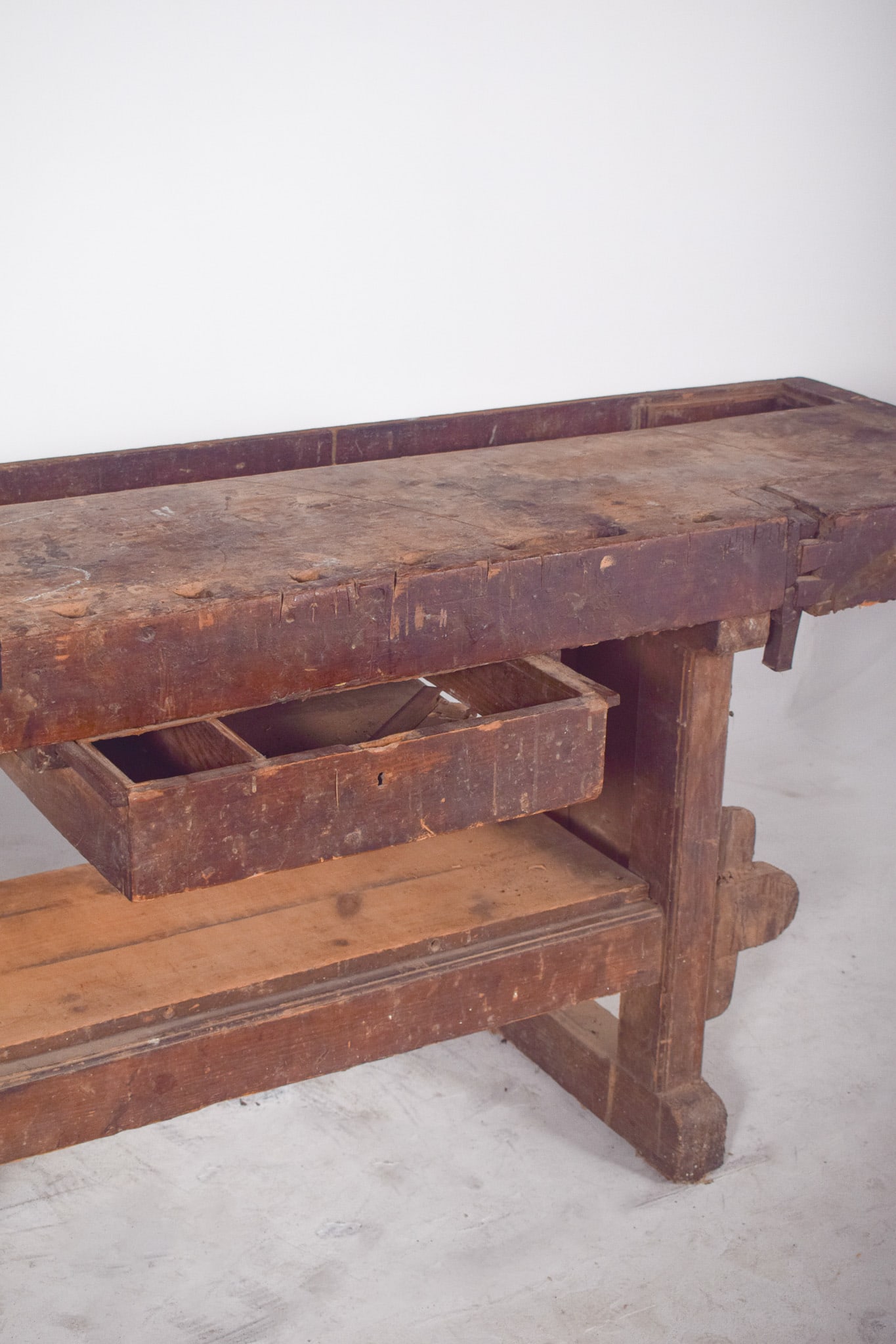 Portuguese Woodworkers Workbench, 1950s - 9