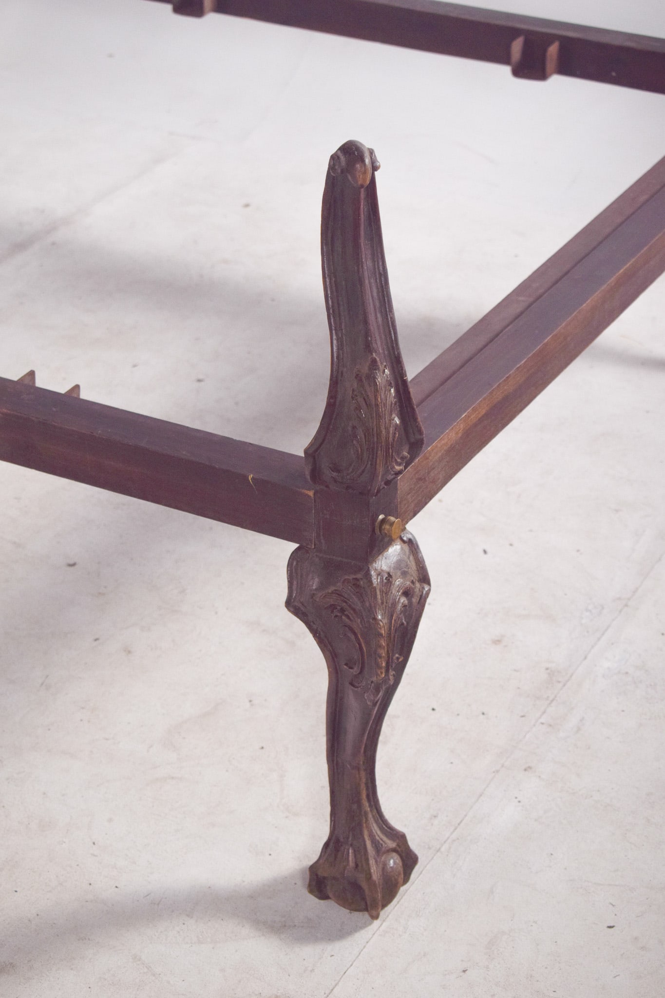 Portuguese Oak Double Bed, 1890 - 5