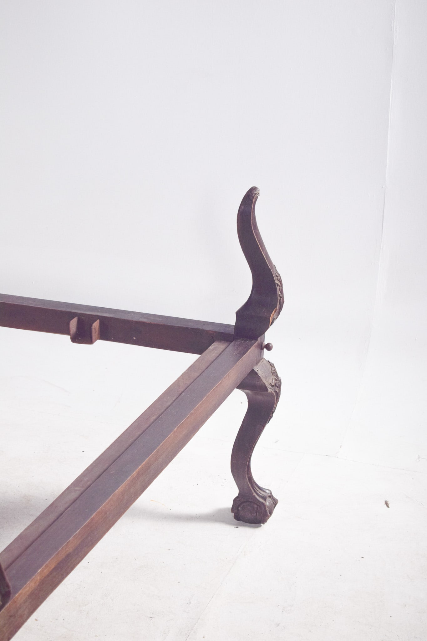 Portuguese Oak Double Bed, 1890 - 6