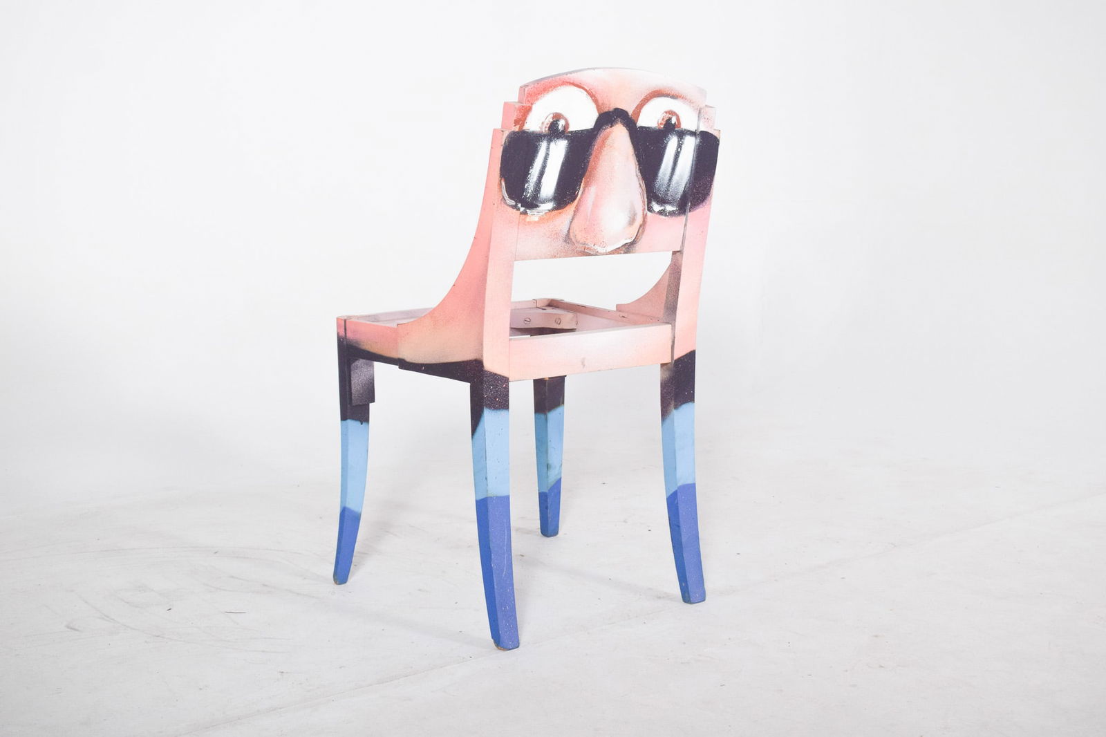 Portuguese Urban Art Chair by Francisco Camilo, 1950s - 3