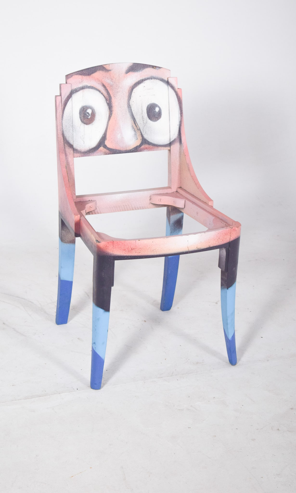 Portuguese Urban Art Chair by Francisco Camilo, 1950s - 5